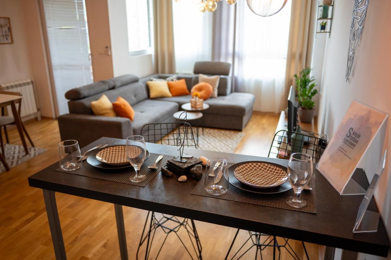 Skopje Station Apartment Ngoại thất bức ảnh
