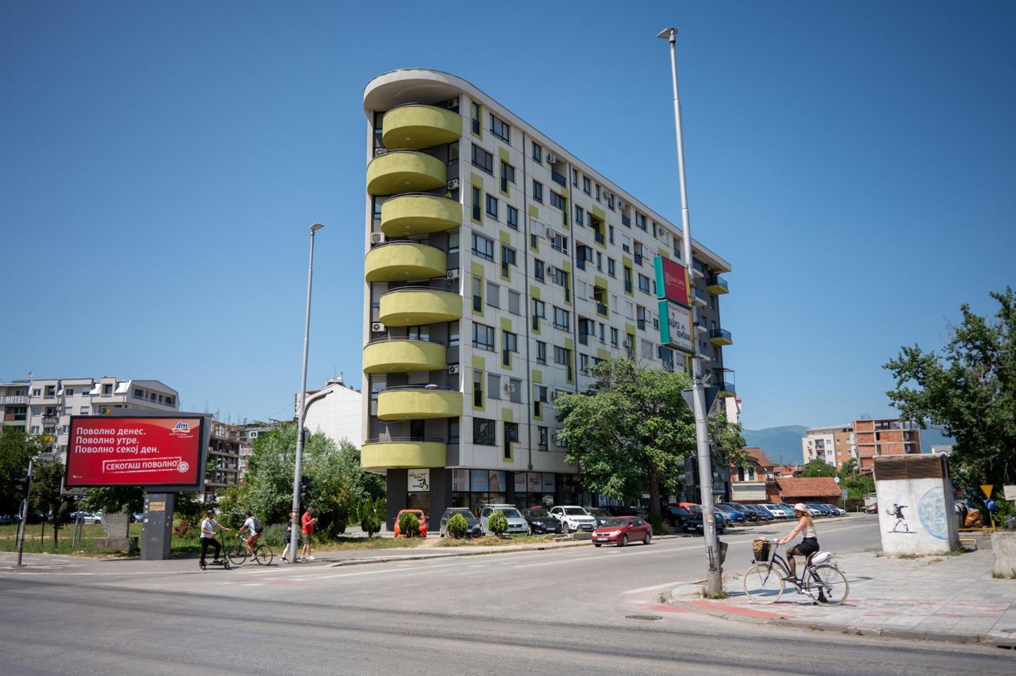 Skopje Station Apartment Ngoại thất bức ảnh