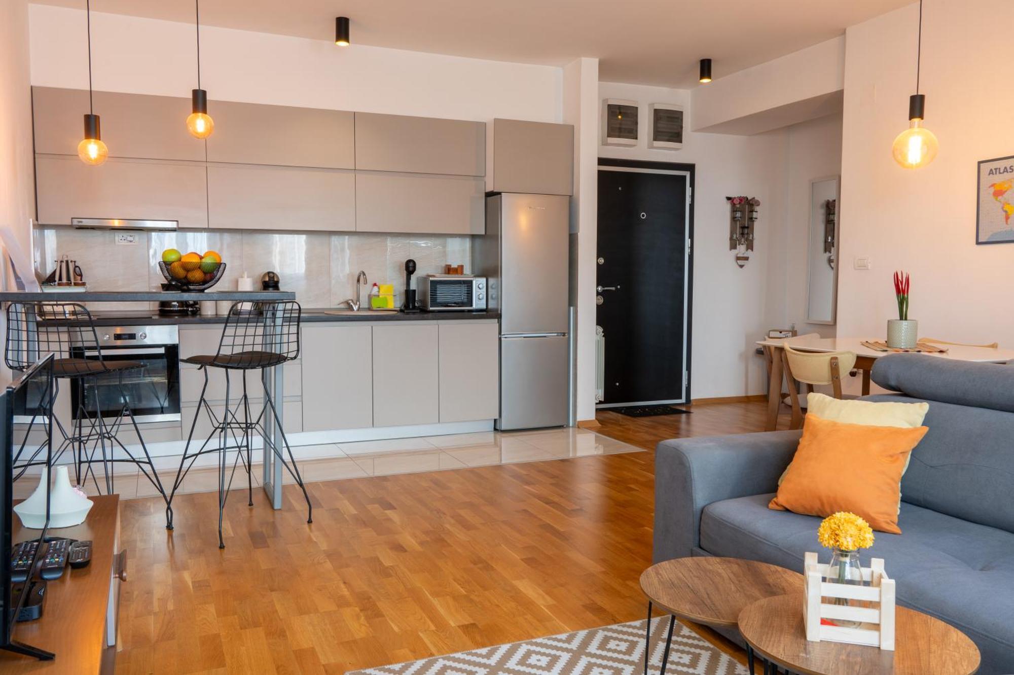 Skopje Station Apartment Ngoại thất bức ảnh